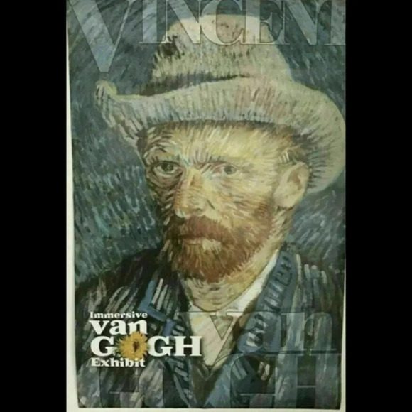 Bundle of Vincent Van Gogh Poster-Self Portrait-Immersive Exhibit- 24" X 36" - Picture 1 of 3